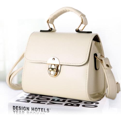 Women Bag Vintage Casual Tote Fashion Women Messenger Bags Top-Handle Shoulder Handbag Purse Wallet Leather 2019 New