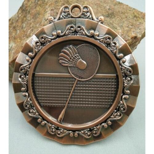 Badminton School Sports Medal Gold Silver Bronze Medals In Communication Ability Self Confidence Developing Gymnastics Metal