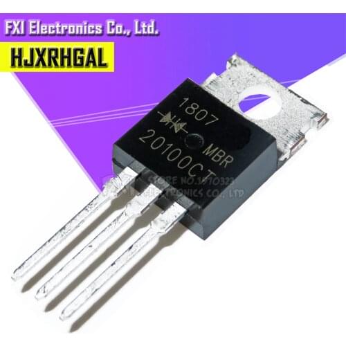 10PCS MBR20100CT MBR20100 TO-220 TO220 20100CT Transistor new original
