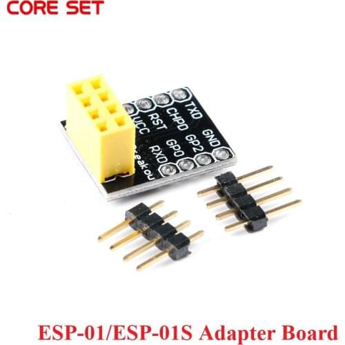 1Pc/ 10Pcs ESP-01 ESP-01S Adapter Board USB to ESP8266 WIFI Module Emote Serial Port Wireless Ransceiver Breakout PCB Adapter