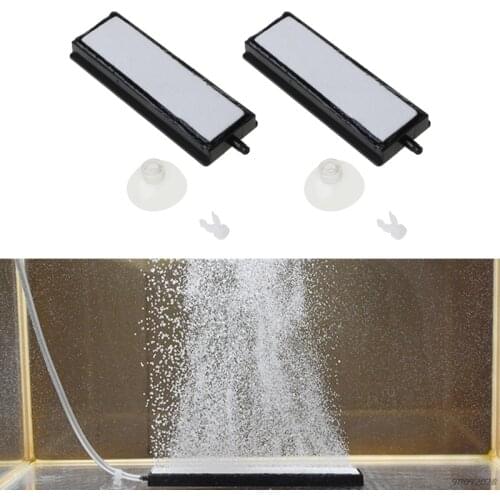 2Pcs Aquarium Nano Aeration Air Stone Bar Micro Bubble Diffuser ,Fish Tank Aquarium Aeration Natural Safe Fish Farming wholesale