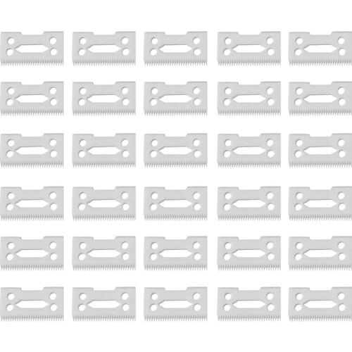 30Pcs 28 Teeth Zirconia Ceramic Clipper Blade for Wahl Senior Clipper