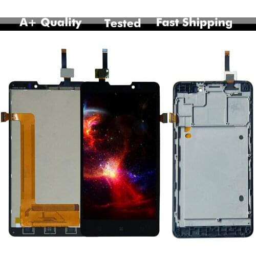 5.0'' LCD For Lenovo P780 Lcd Display Digitizer Touch Screen Assembly Replacement Parts + Free Tools
