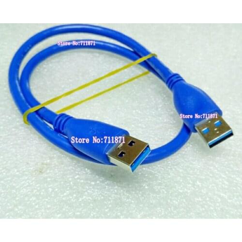 50cm USB3 USB 3.0 Male Extension cord 0.5M Male to Male USB3.0 Cable Line USB V3.0 Line High Speed Male USB3.0 Line Cord Wire