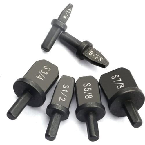 6pcs Imperial Tube Pipe Expander Support for Air Conditioner Conditioning Swaging Tool Set 7/8 3/4 5/8 1/2 3/8 1/4 Inch