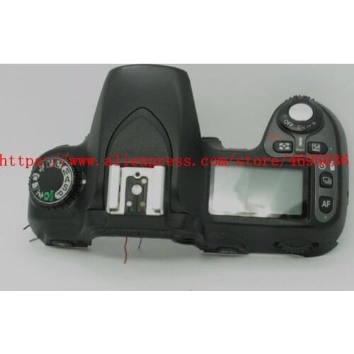 95%New original D80 top cover for nikon D80 open unit with top lcd screen camera repair part