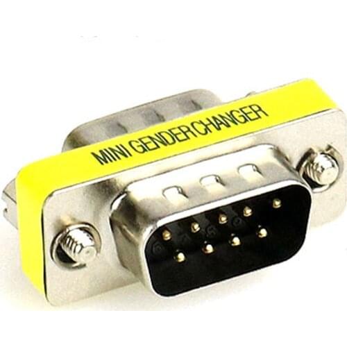 DB9 DB15 DB25 Male to Male / Female to Female / Male to Female Adapters 2 Rows 9 / 15 / 25 Pin Connectors RS232 COM Converters