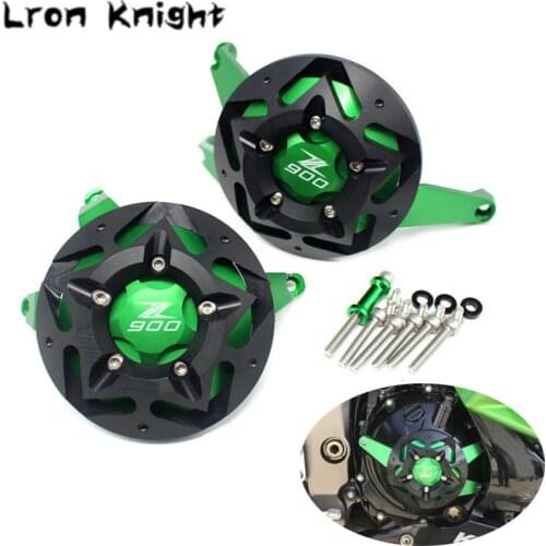 For KAWASAKI Z900 Z 900 2017 2018 2019 2020 2021 Motorcycle CNC Aluminum Engine Stator Engine Protective Cover Guard Protectors