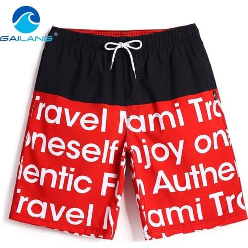 Gailang Brand Men Beach Shorts Board Boxer Trunks Shorts Boardshorts Mens Fashion Swimwear Swimsuits Casual Active Bottoms New