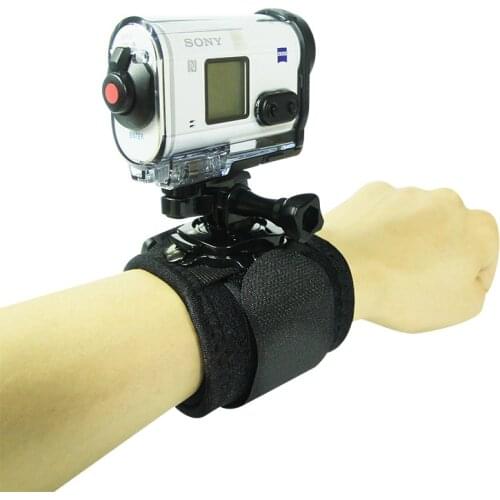 360 Degree Rotation Hand Wrist Strap Mount for SONY RX0 X3000 X1000 AS300 AS200 AS100 AS50 AS30 AS20 AS15 AS10 yi Action Camera