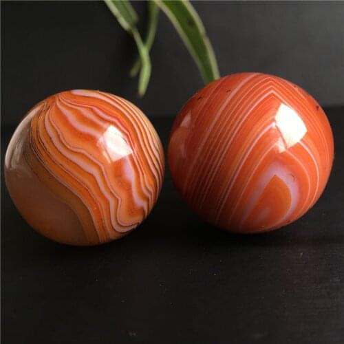 Natural quartz crystal lace agate ball playing with palm court stone reiki energy ball chakra healing