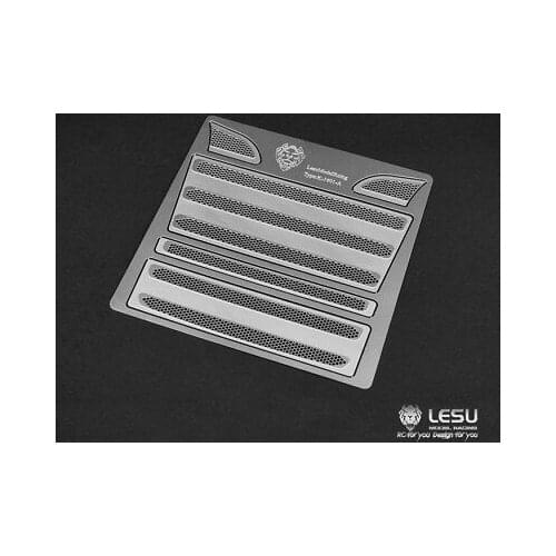 LESU 1/14 Metal Front Grille Fence B for RC TAMIYA Sca Tractor Truck TH04762-SMT5