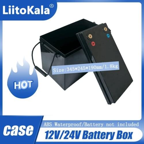 LiFePO4 Battery Box 12v 24V 48V 150ah 200ah 280ah 300ah Lifepo4 Batteri Plastic Box Rv Solar Cells Box Diy Lifepo4 Batteri Case