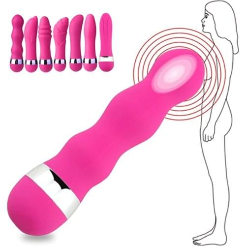 Mini Vibrator Erotic G-Spot Magic Wand Anal Vibrators Pussy Stimulator Lesbian Masturbation Bullet Stroker Sex Toys for Women