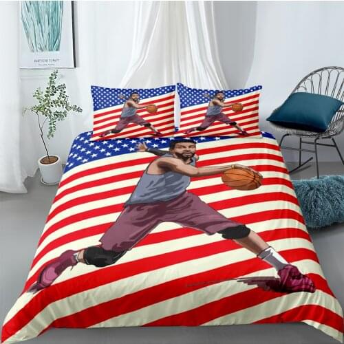 3D Hoopster Design Duvet Cover Set Bedding Sets comforter Cases and Pillow Covers Full Twin Double Single Size Custom Bedclothes