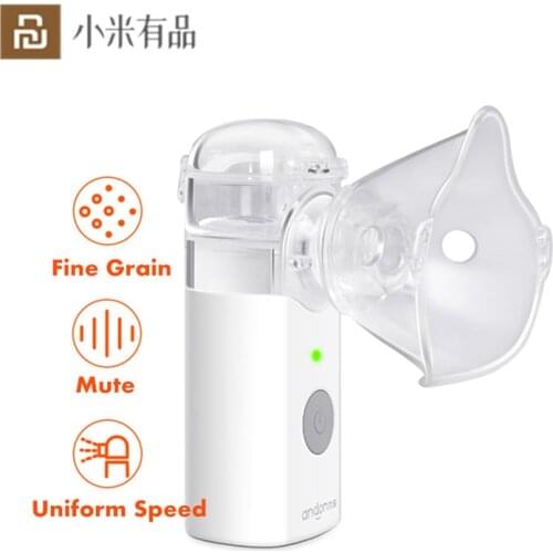 Portable Ultrasonic Nebulizer Kit Mini USB Household Handheld Nebulizer Inhaler Medical Mute Smart Atomizer from Xiaomi Youpin