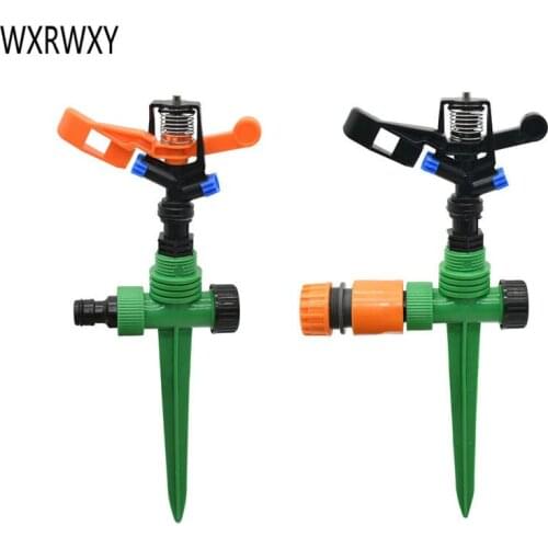 1/2" Rotating water sprinkler farm sprinklers G1/2'' plastic spike IRRIGATION nozzles Used for watering & irrigatio 1SET