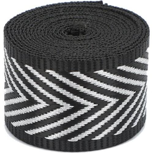 Cusack 1 meter 3.8 cm Suspender Strap Webbing for Garments Bags Home Textiles Outdoor Sports DIY Crafts