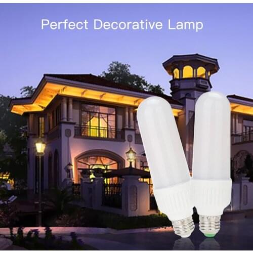 LED E26 Fire Effect Light Bulb 3 Lighting Modes Drop shipping