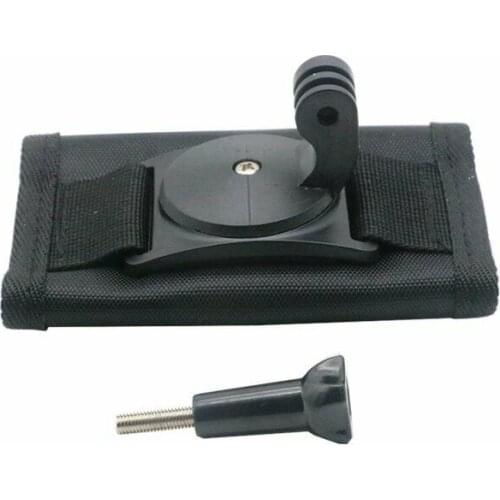 360 Rotary Backpack Belt Mount Clip Adapter for Gopro Hero 9 8 7 6 5 4 3 Xiaoyi Xiaomi Sjcam SJ4000 for GoPro Accessory