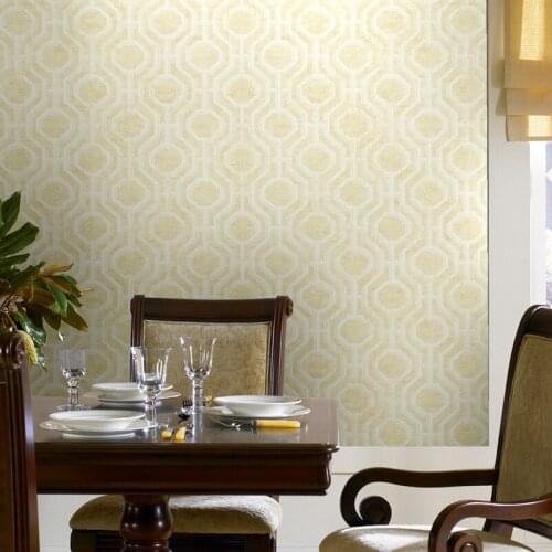 Wellyu wallpaper Home furnishings Chinese living room study wallpaper plaid round mesh bedroom sofa Обои background wall paper