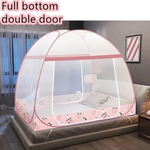 Yurt Mosquito Net Full Bottom Or Bottomless Tent Double Door And Big U Door Mosquito Net FamilyTent Single Double Bed Tent