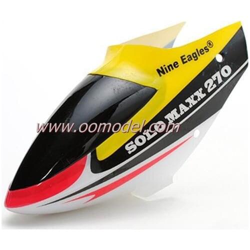 Nine Eagles Solo pro 270A parts NE402270002A Cabin set(yellow black) NE 270A Spare Parts Track Shipping