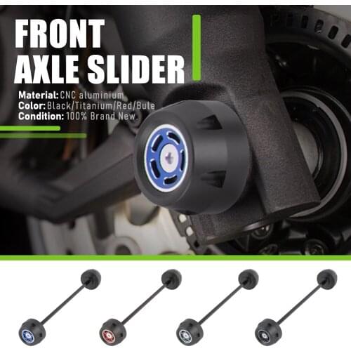 Front Wheel Fork Axle Slider Cap Crash Protector For 2019 2020 2021 BMW F900R F900XR F 900 R F 900 XR F 900R F 900XR Accessories