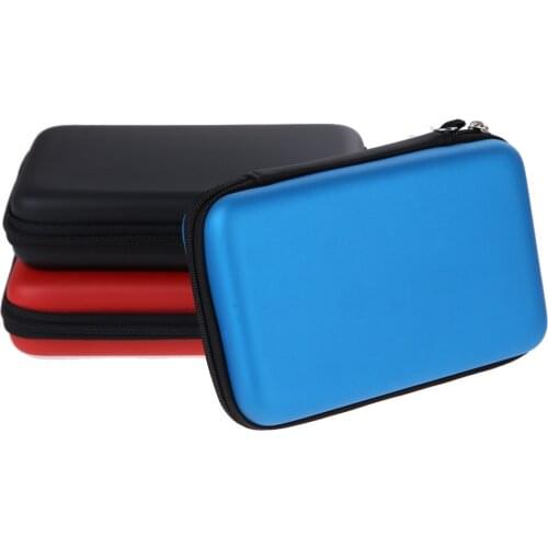 EVA Skin Carry Hard Case Bag Pouch for Nintendo 3DS XL LL Protective Storage Case Cover Holder with Strap