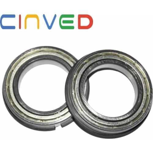 2X new AE03-0017 AE030017 For Ricoh Aficio 1055 1060 1075 550 551 650 700 MP9001 MP9002 AF1060 AF1075 Upper Fuser Roller Bearing
