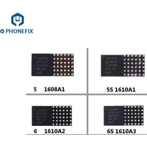 5pcs/lot U2 Tristar USB Charging IC for iPhone 5S 6 6S 7 8 X XR XS XS MAX USB Charge IC Chip Repairing Charge IC Replacement