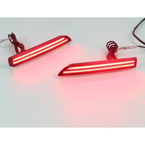 Car Flashing 1 Pair for Nissan Sentra Sylphy 2020 2021 LED Rear Bumper Reflector Lights Car Turn Signal Brake lamp Fog Lamp