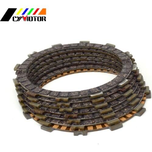 7PCS Motocycle Clutch Friction Plates Disc Set For SUZUKI SFV400A DL650 DL650A DL650AGT DL650XA Street