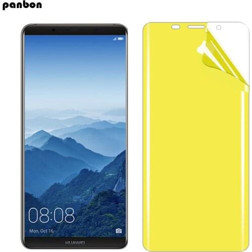Original Full Cover Soft Hydrogel TPU Film For Huawei Mate 20 Pro 10 lite P20 Pro 20X Screen Protector nano Film (not glass)
