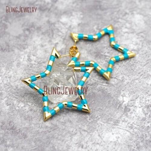 Hayaroma Earrings With Stones