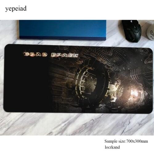 Dead space mouse pad Professional gaming mousepad 800x300x4mm office notbook desk mat Domineering padmouse games pc gamer mats