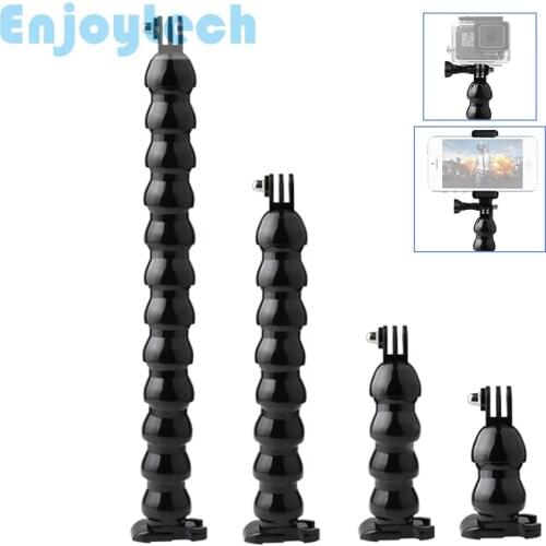 New Flexible Octopus Monopod for Gopro Hero SJcam Xiaoyi Cameras Mini Selfie Stick with holder for Iphone Xiaomi Android Phones