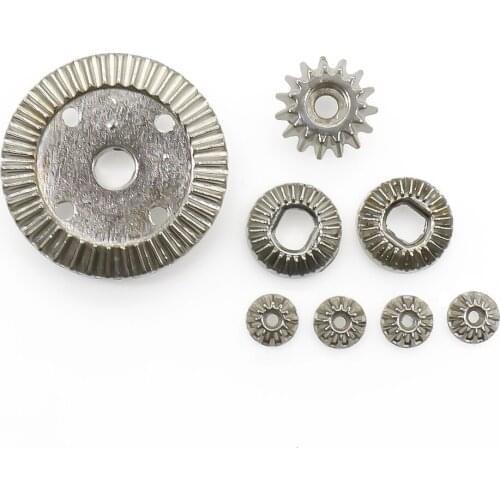 Zinc Alloy differential gear set for front or rear for rc hobby model car 1/18 Wltoys A959 A969 A979 K929 hopup upgraded parts