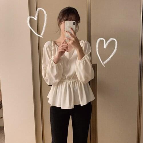 New Spring Vintage Cotton Shirt Female Oversize Womens Long Sleeve Girls Blouse Summer Plus Size Women Blouses Femme Blusas