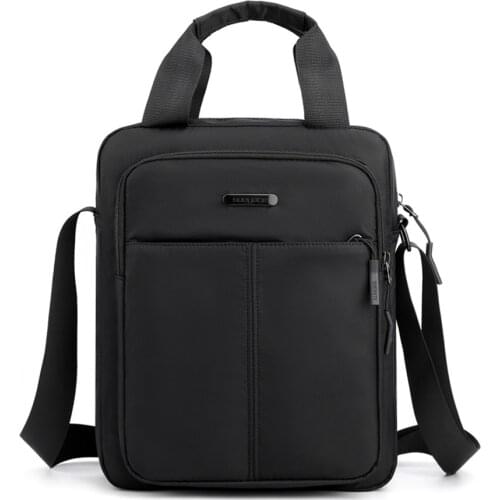 Oxford Crossbody bag for men light shoulder bag pocket waterproof casual Tote black messenger top-handle bag