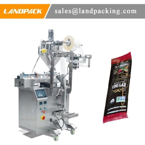 Balsamic Vinegar Vertical Flow Wrap Machine Liquid Sauce Sachet Packing Machine Price