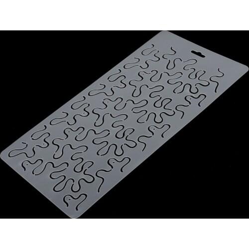 Semi-transparent Stencil Plastic Quilting Template Quilt Tool for Patchwork 32.5x16.5cm