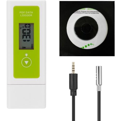 Portable LED Display Temperature and Humidity Loggers Mini Home-use Multifunctional Thermometer Hygrometer