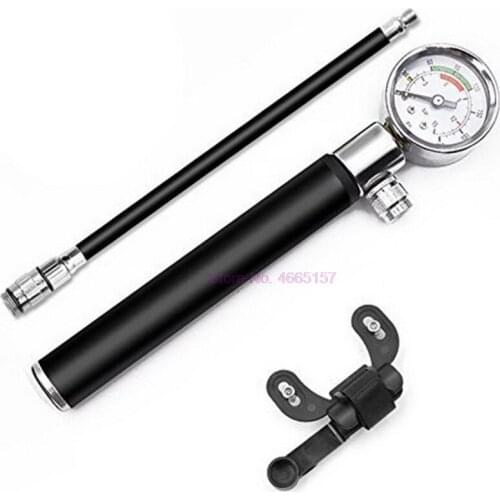 50 pcs Mini Bike Pump High Pressure Portable Aluminum Alloy Hand Mini Inflator Ultralight Mountain Road Bike Pump