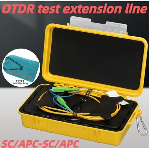 SC/APC-SC/APC OTDR Optical Fiber Cable Test Extension Cord Otdr Emission Cable Dead Zone Eliminator Single Mode 500M 1000M 2000M