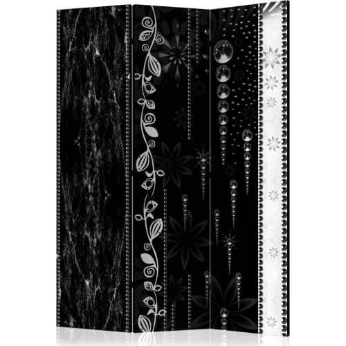 Folding Screen-Black Elegance [Room Dividers]