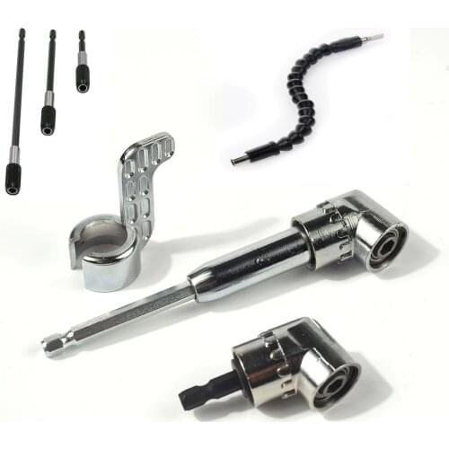 Right Angle Drills,105 Degrees Right Angle Driver, Angle Extension Power Screwdriver Drill Attachment Power tool accessories