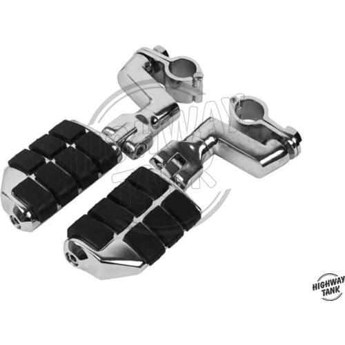 Universal 25mm Motorcycle Foot Rest Foot Pegs case for Yamaha V-STAR XVS1300 XVS650 XVS950