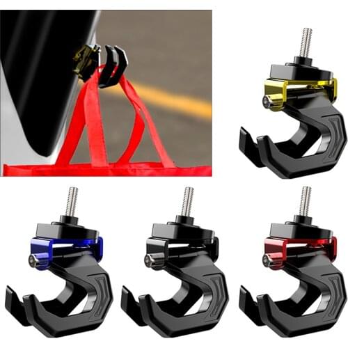 Universal steel Motorcycle Gadgets Hook Helmet Gloves Hanger Double Flexible Hook for Motorcycle Scooter Street Motorbike