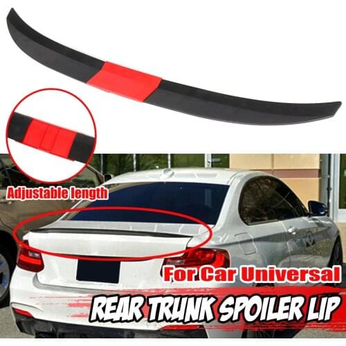 Universal Car Rear Trunk Spoiler Lip Car Spoiler Samurai Spoiler Car Rear Bonnet Spoiler For Myvi Honda BMW Toyota 2010-2020